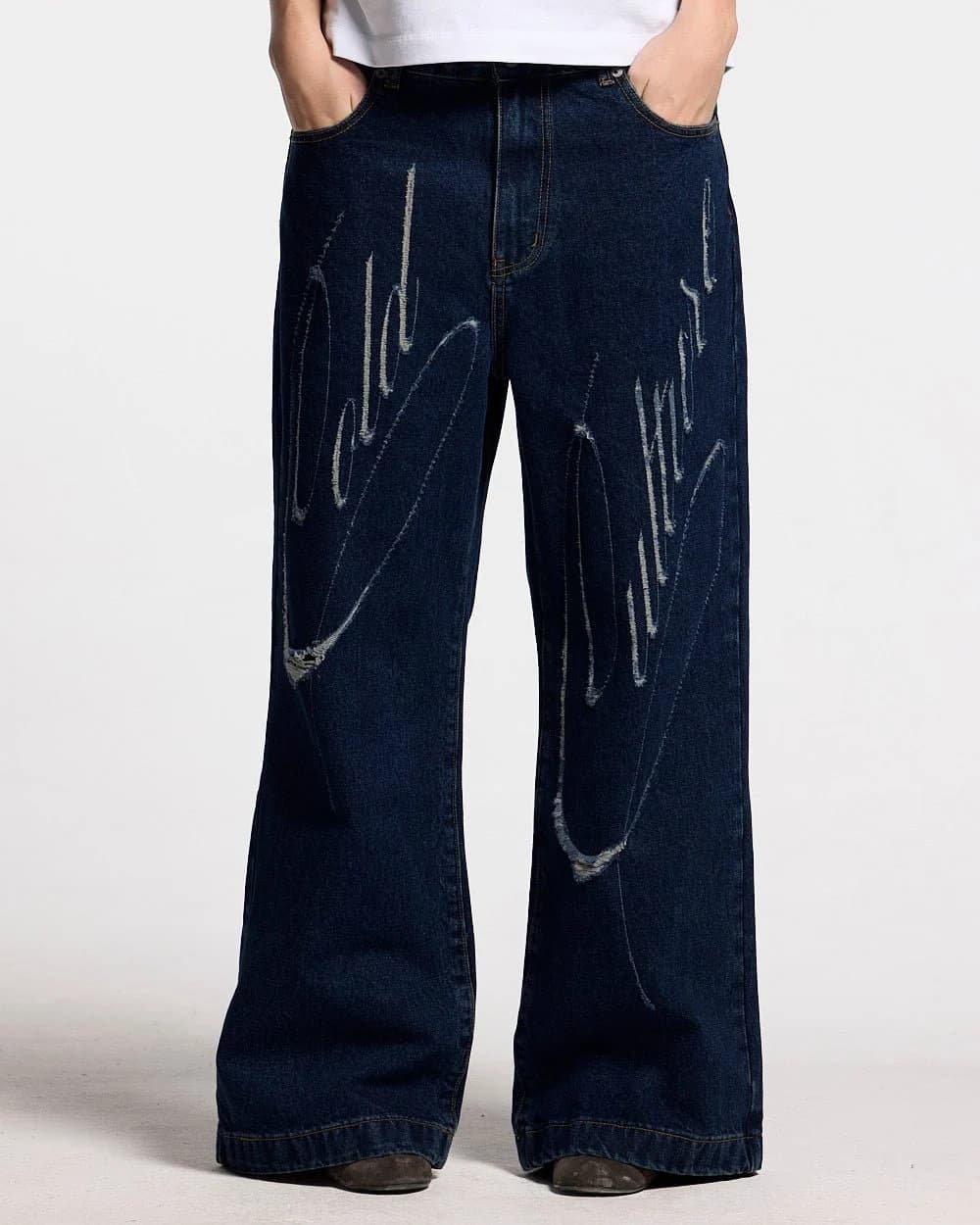 SCRIPT V3 PANTS RAW DENIM 7