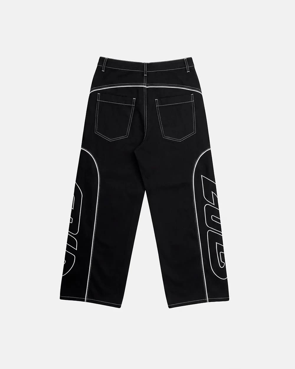 ROLLER V2 DENIM PANTS BLACK 3