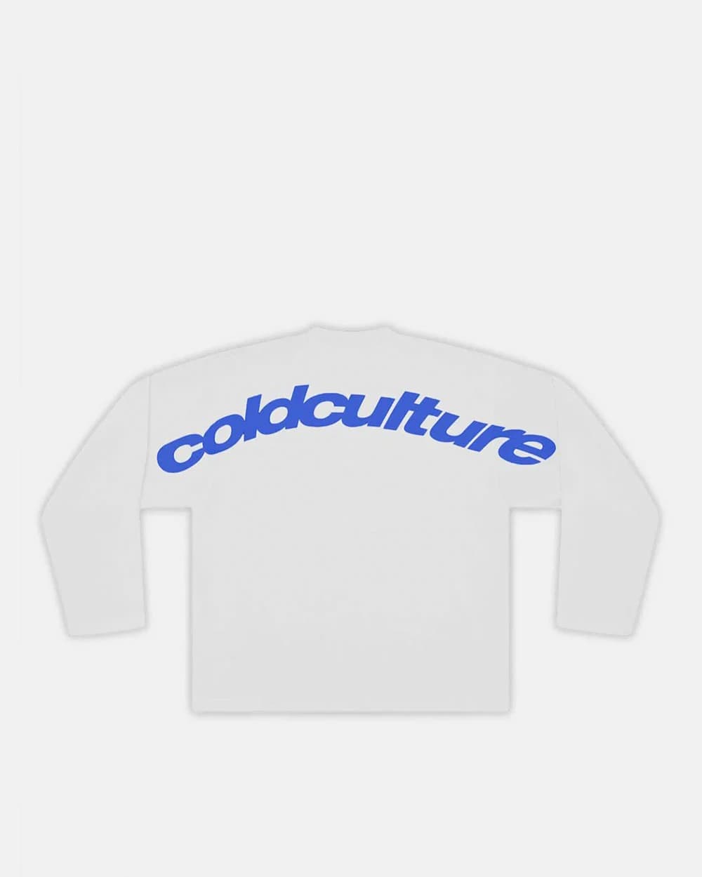 CURVED LONGSLEEVE GREY by COLD CULTURE