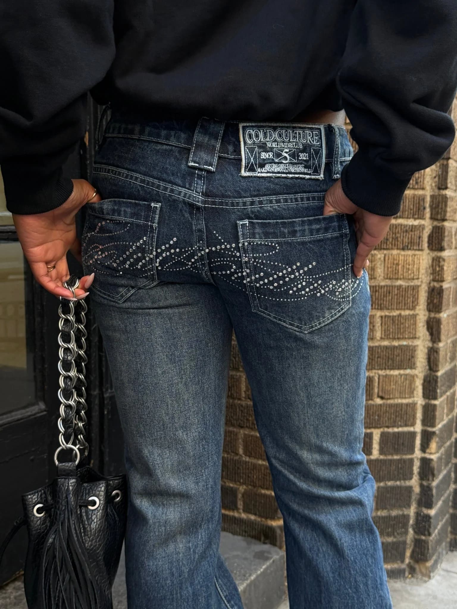 BLING BOOTCUT RAW DENIM 10