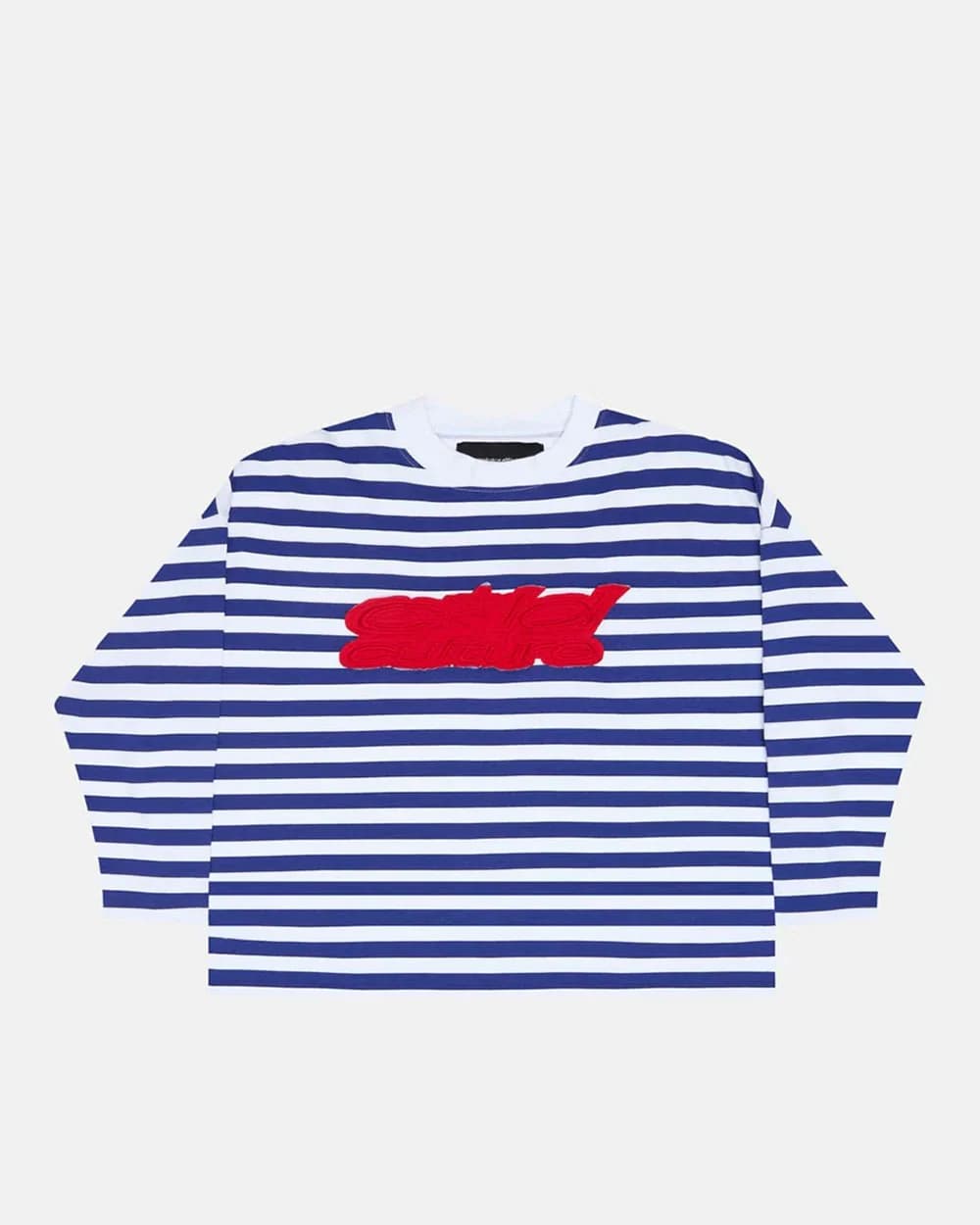 PARDON ME LONGSLEEVE WHITE & NAVY by COLD CULTURE
