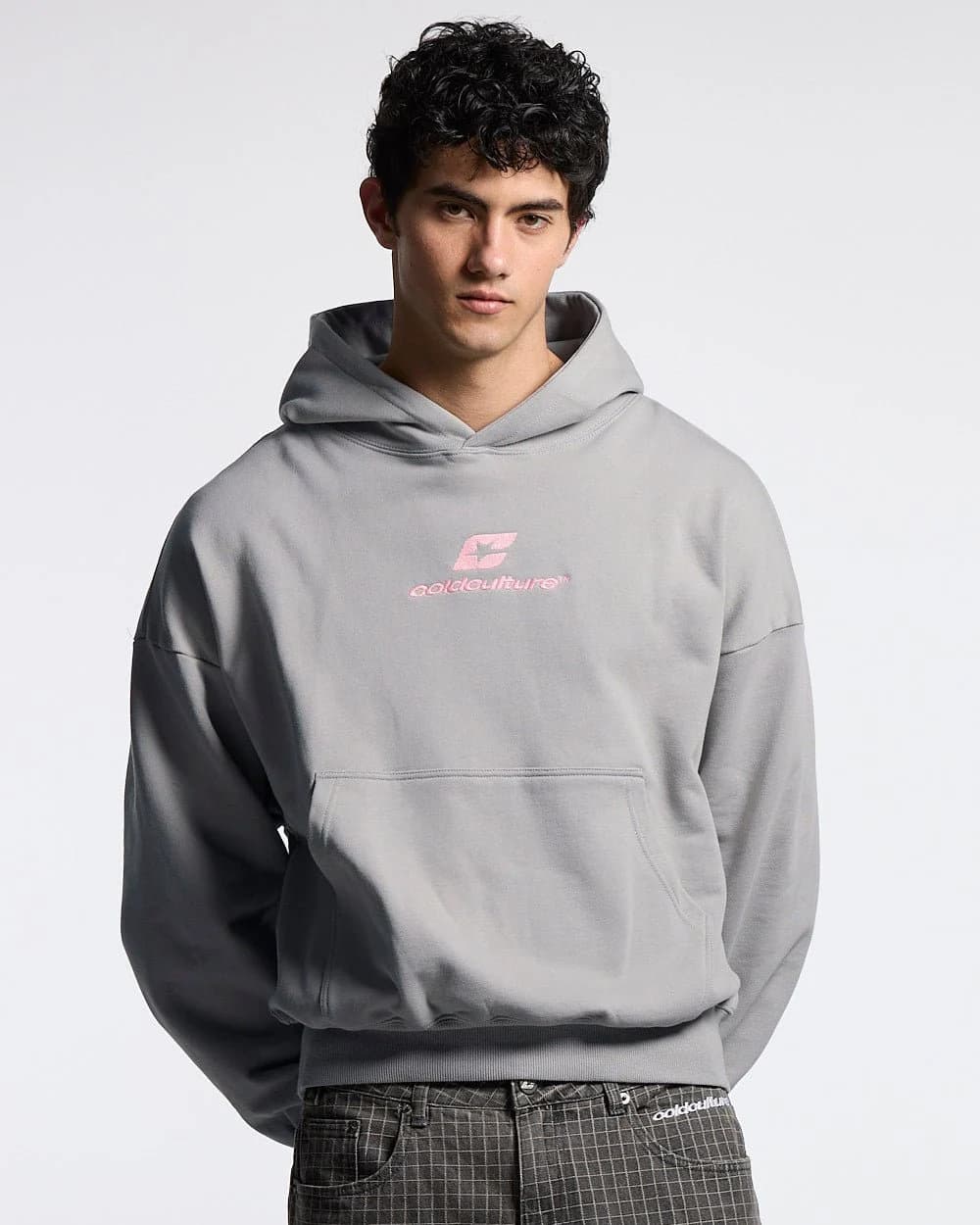 CURVED HOODIE GREY 4