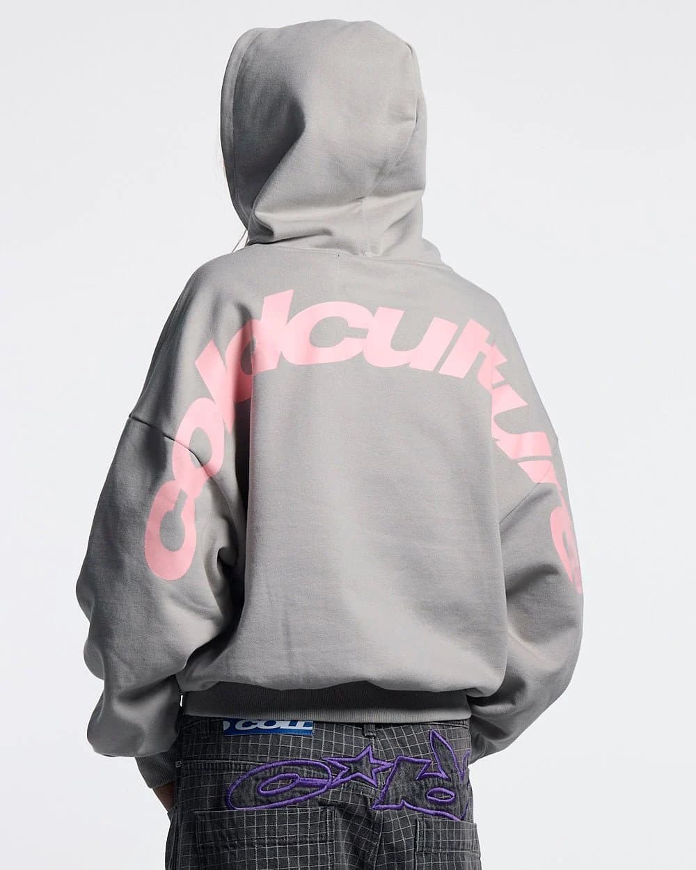CURVED HOODIE GREY 5