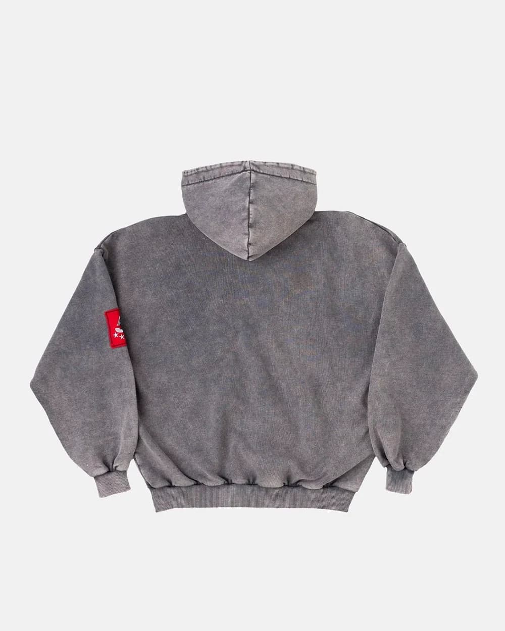 WALKER ZIP HOODIE WASHED BLACK 3