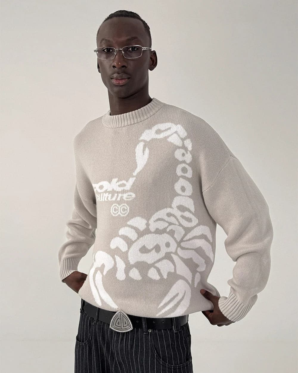 POISON KNIT COOL GREY 9