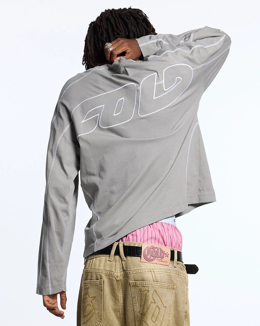 ROLLER LONGSLEEVE TEE GREY 2