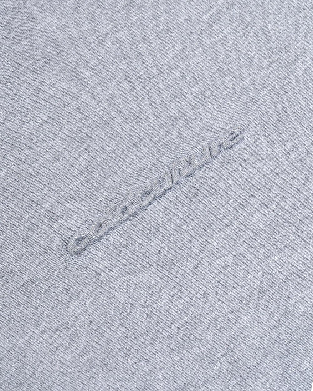 TAKE A PEAK ZIP HOODIE HEATHER GREY 5