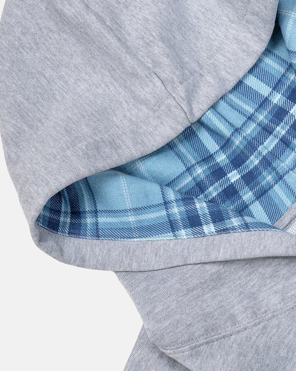 TAKE A PEAK ZIP HOODIE HEATHER GREY 7
