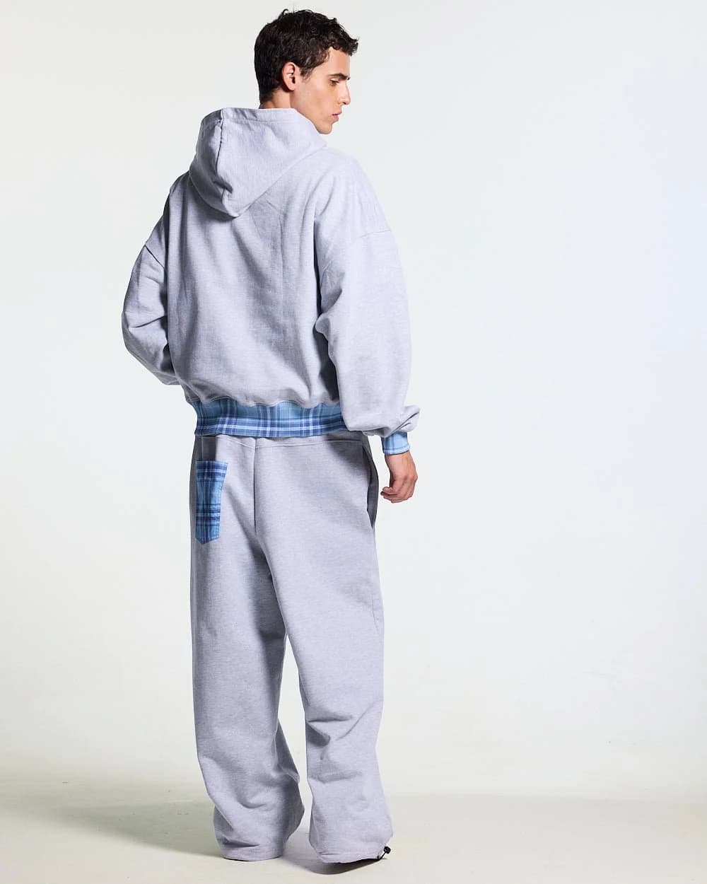 TAKE A PEAK ZIP HOODIE HEATHER GREY 8