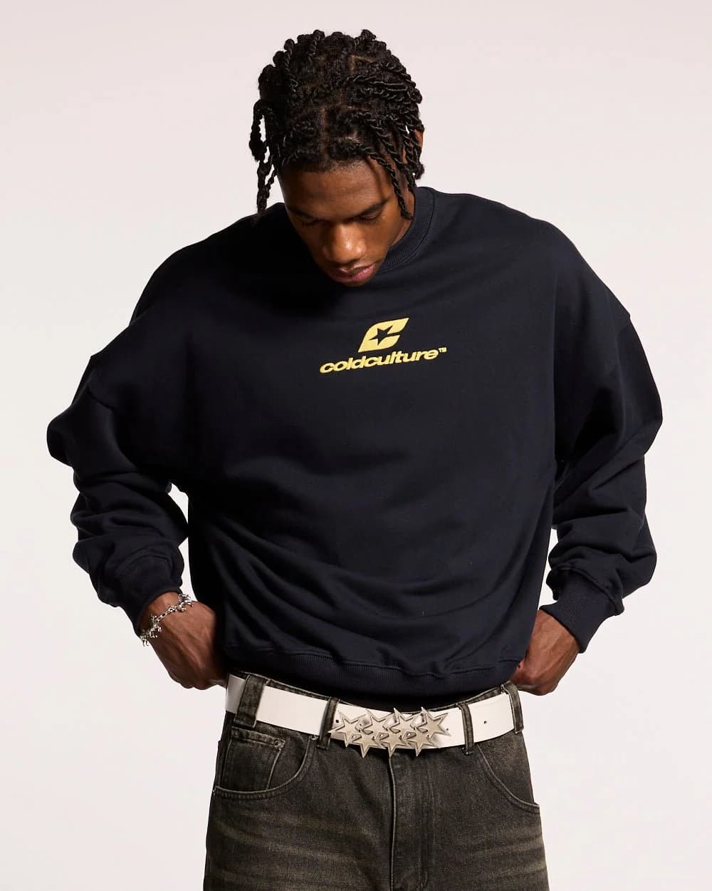 CURVED CREWNECK MIDNIGHT BLUE 4