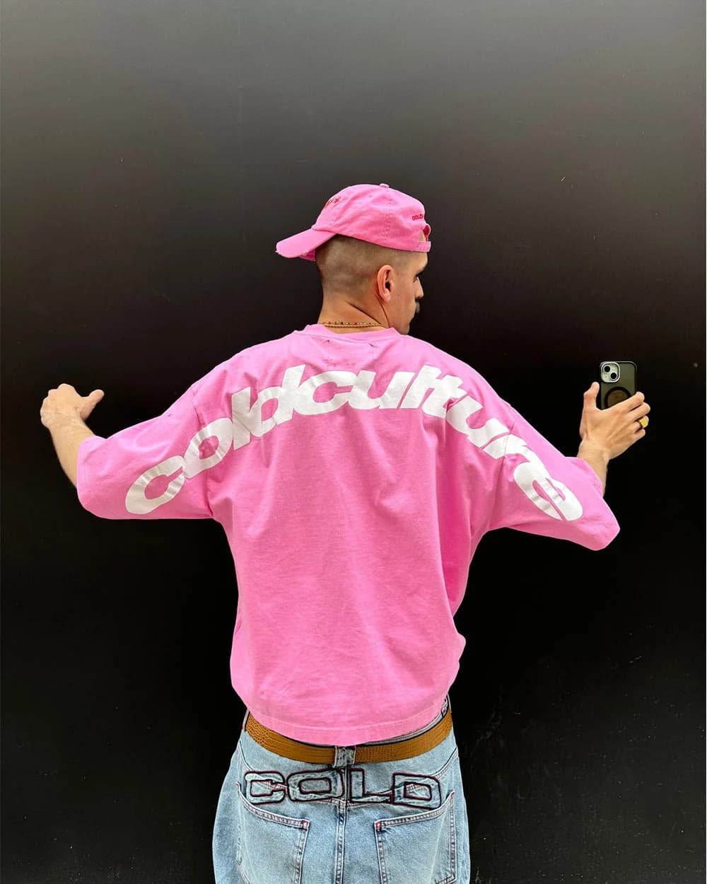 CURVED TEE FUCHSIA PINK 7