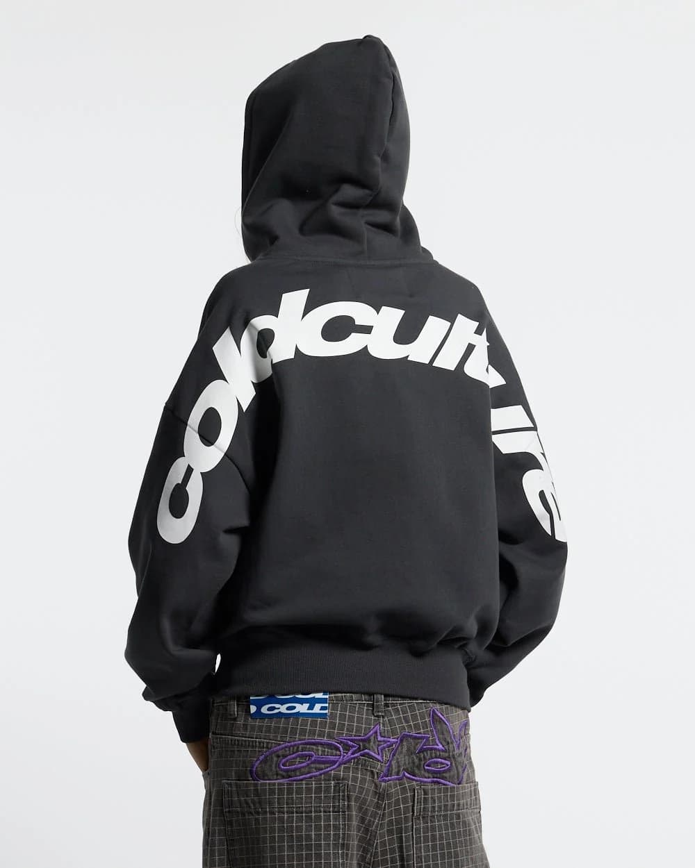CURVED ZIP HOODIE INDIA INK 6
