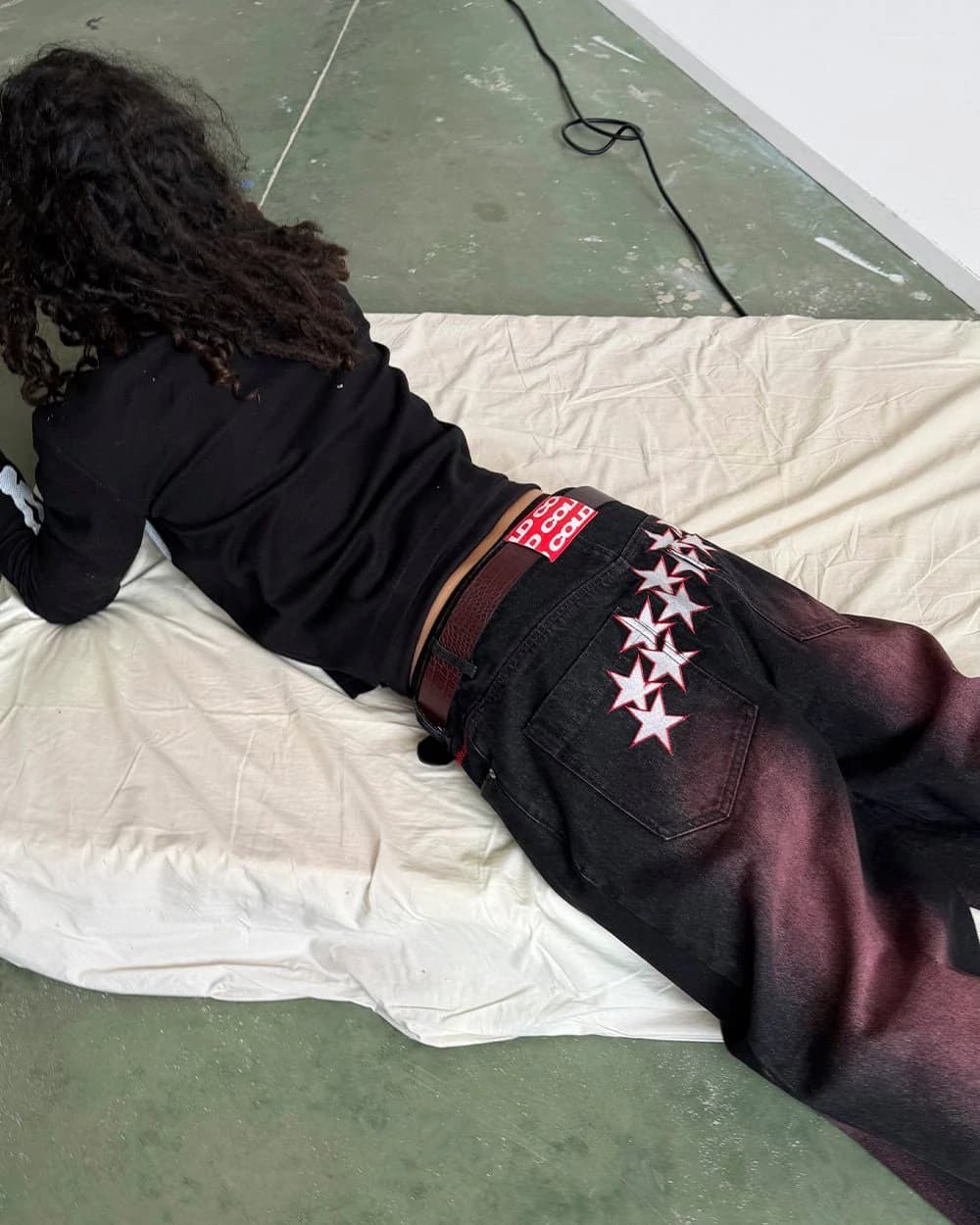 STARS V2 PANTS BURGUNDY 12