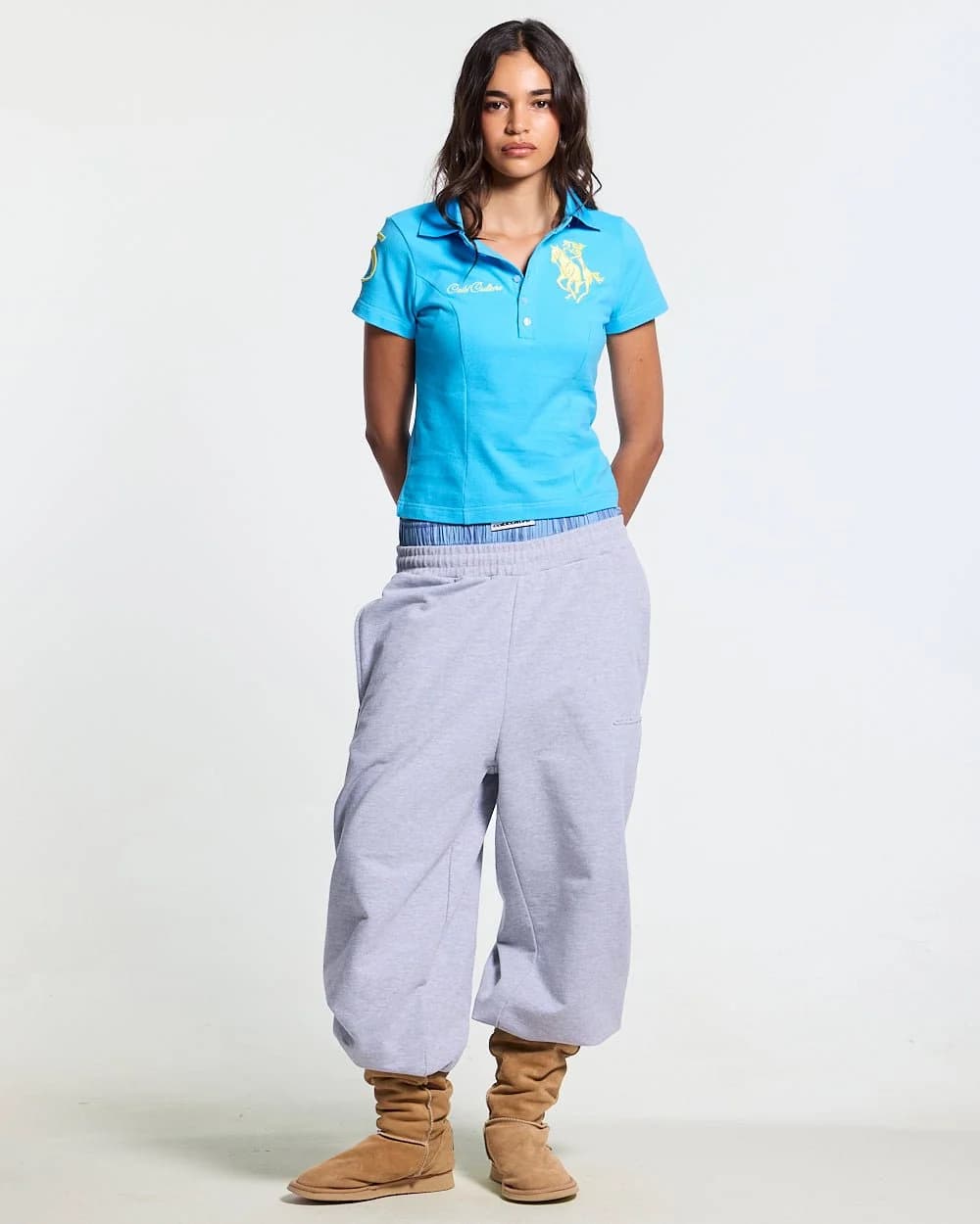 TAKE A PEAK SWEATPANTS HEATHER GREY 8