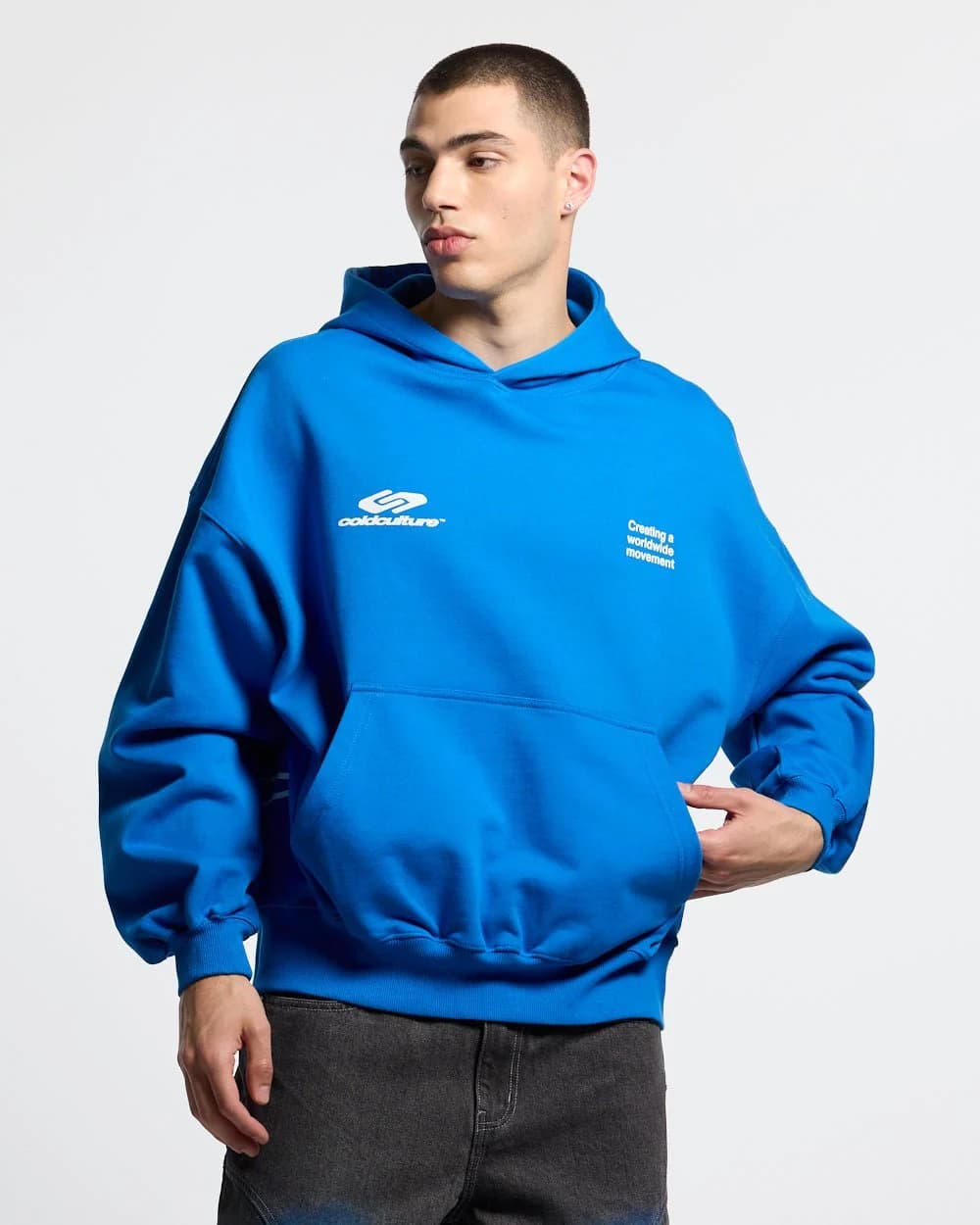 DEFENSE HOODIE ELECTRIC BLUE 4