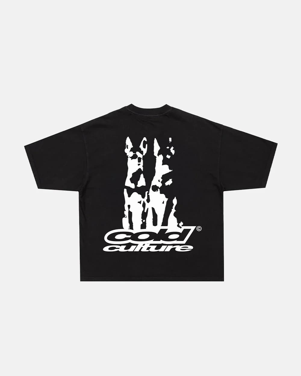DOGS TEE BLACK by COLD CULTURE