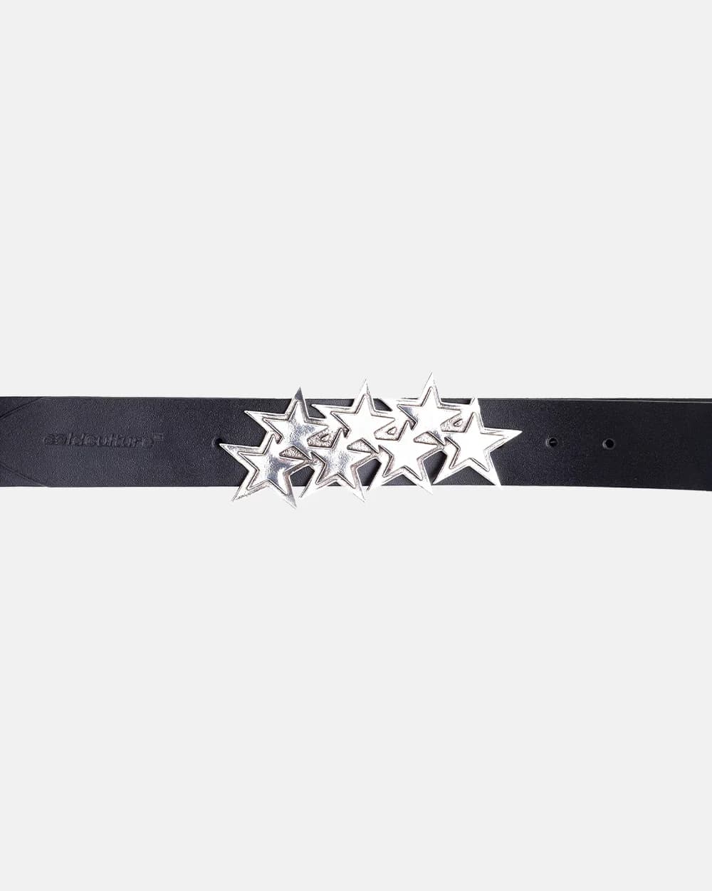 STARS LEATHER BELT BLACK 3