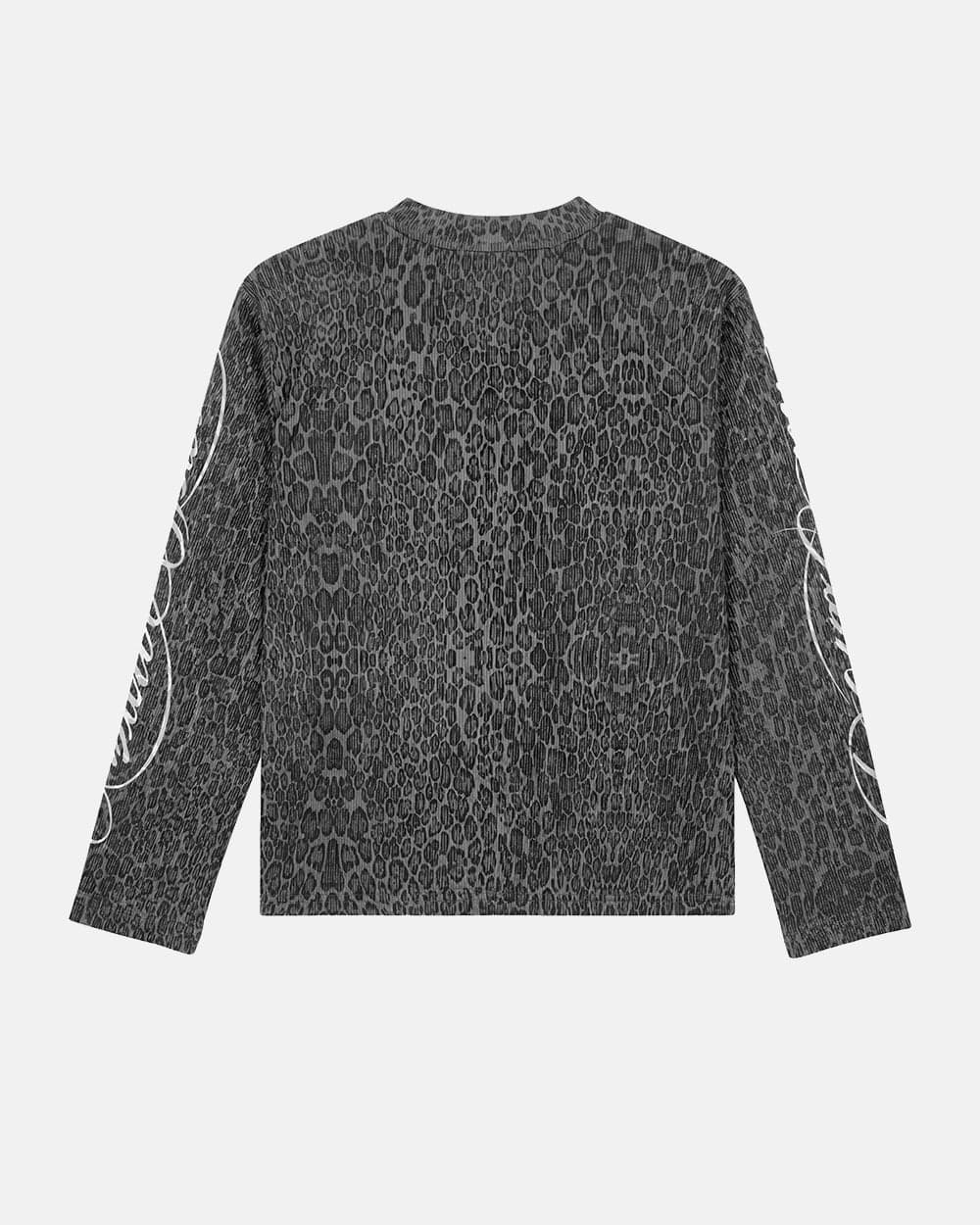 HIDDEN CHEETAH LONGSLEEVE DARK GREY 3