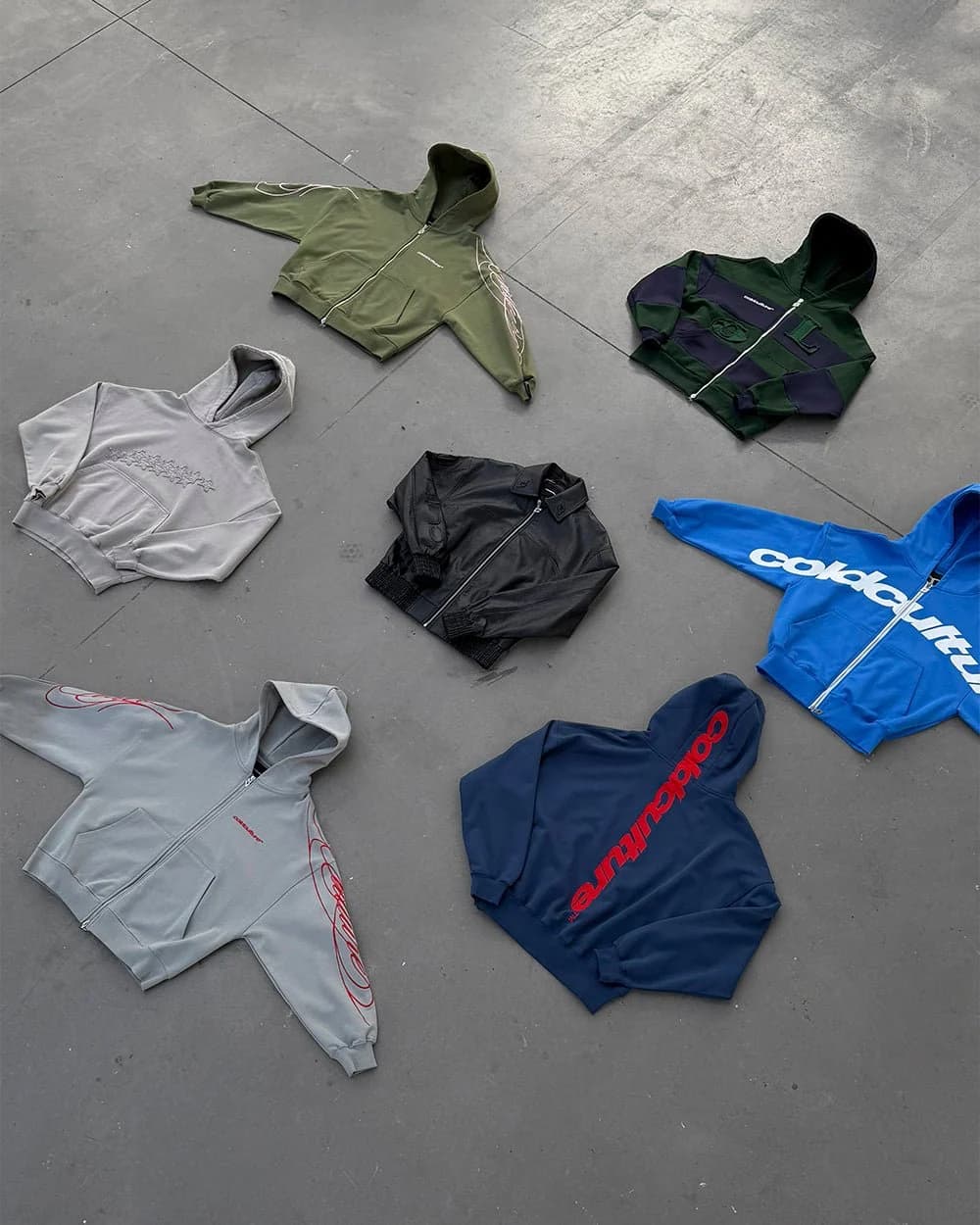 NEW SCRIPT ZIP HOODIE GREEN & PINK 9