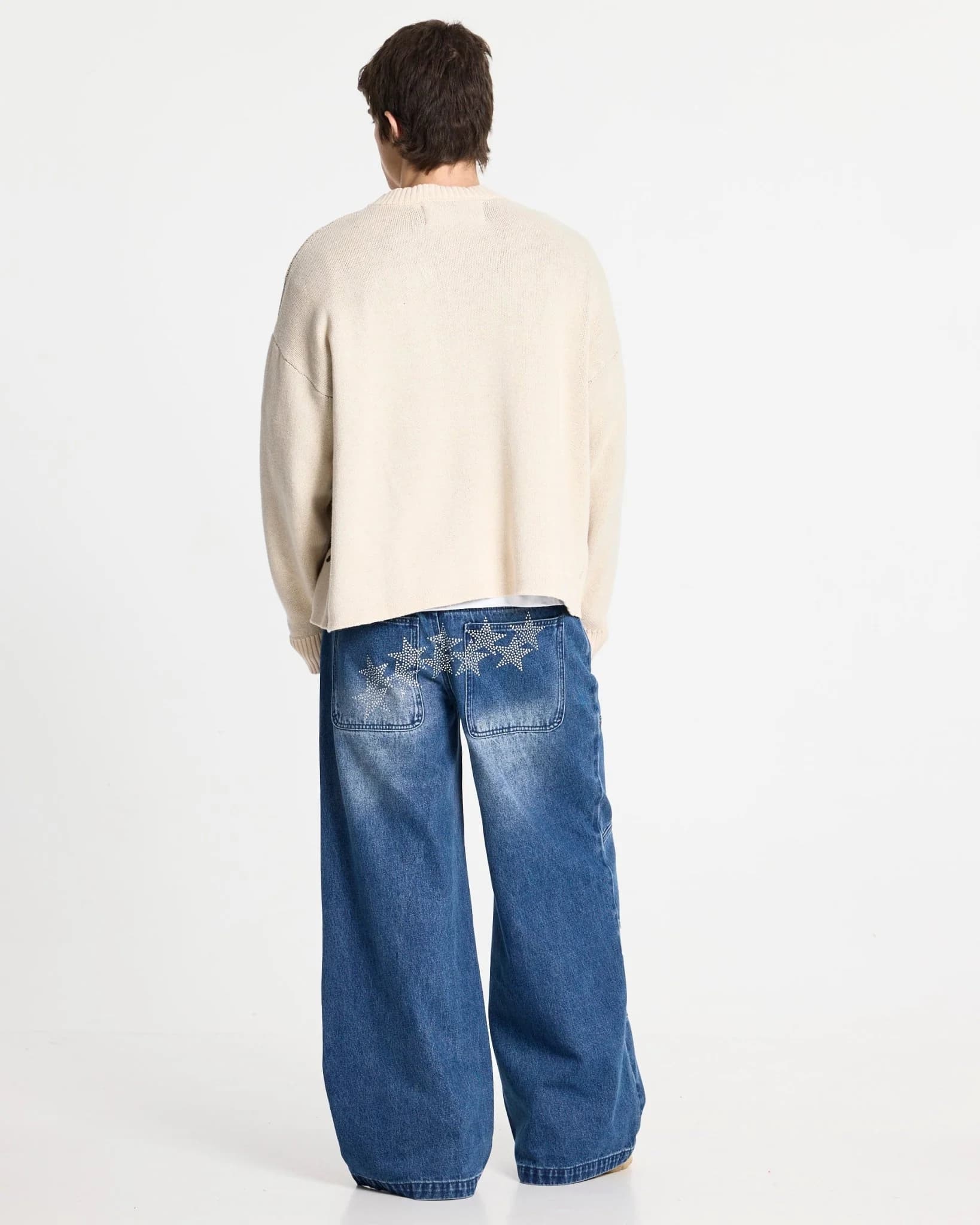 POISON KNIT CREAM AND BROWN 6