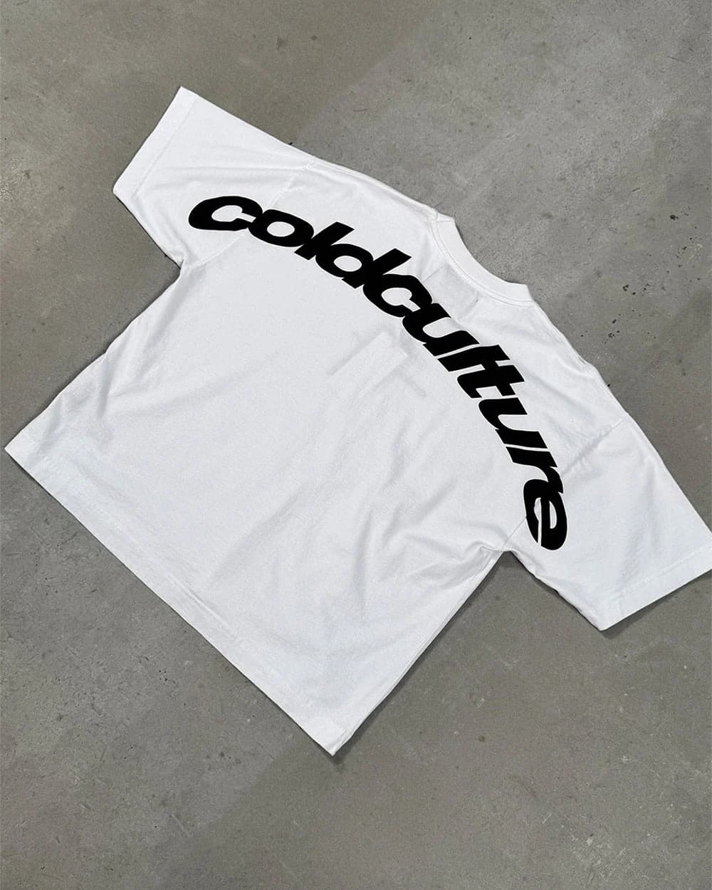 CURVED TEE WHITE 7
