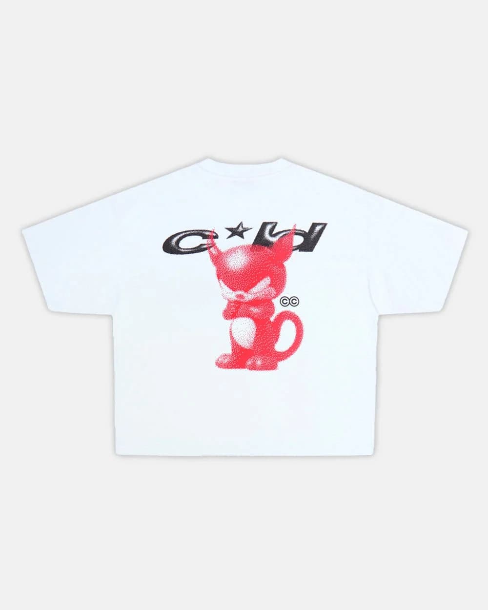 DEMON TEE WHITE by COLD CULTURE