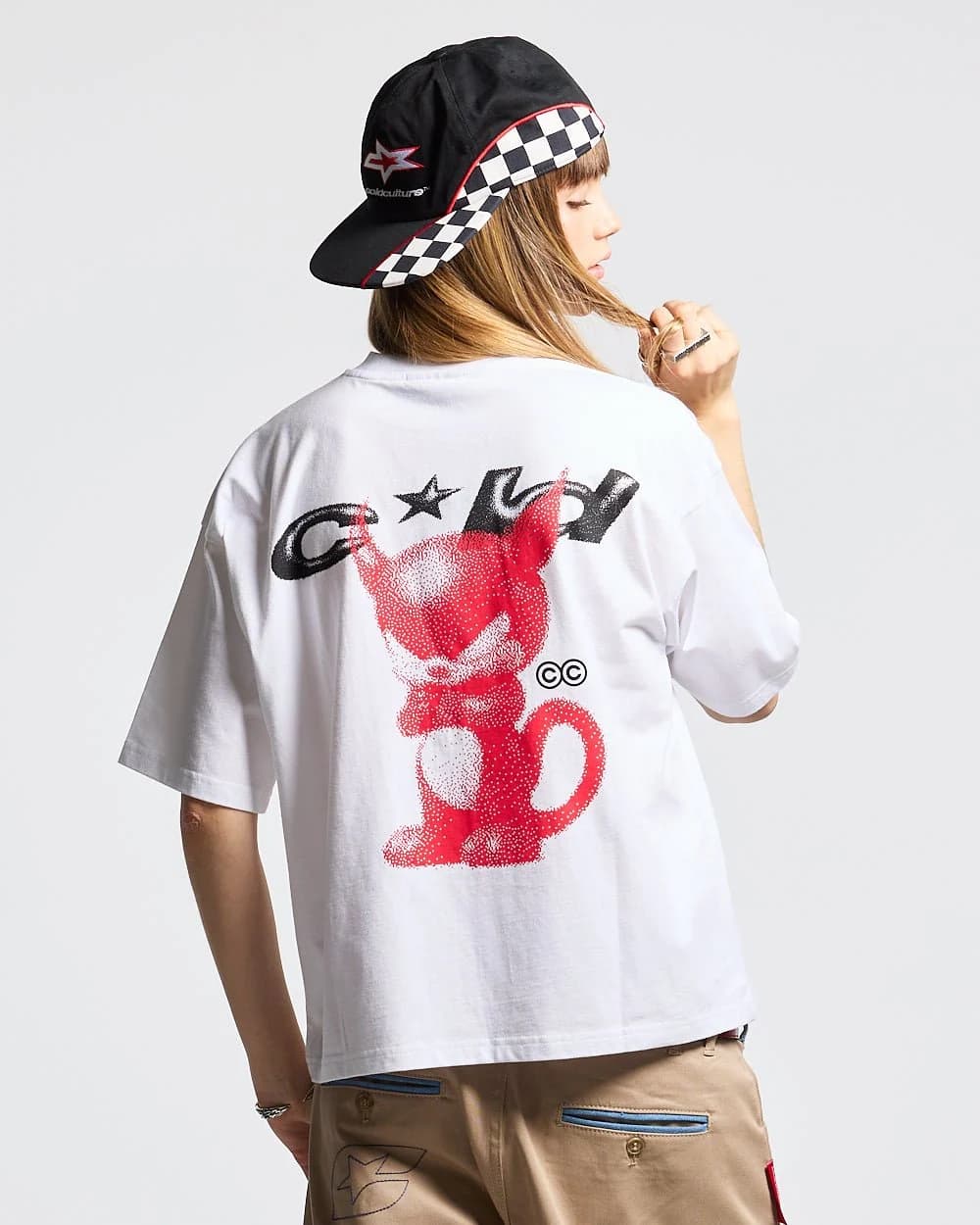 DEMON TEE WHITE 5