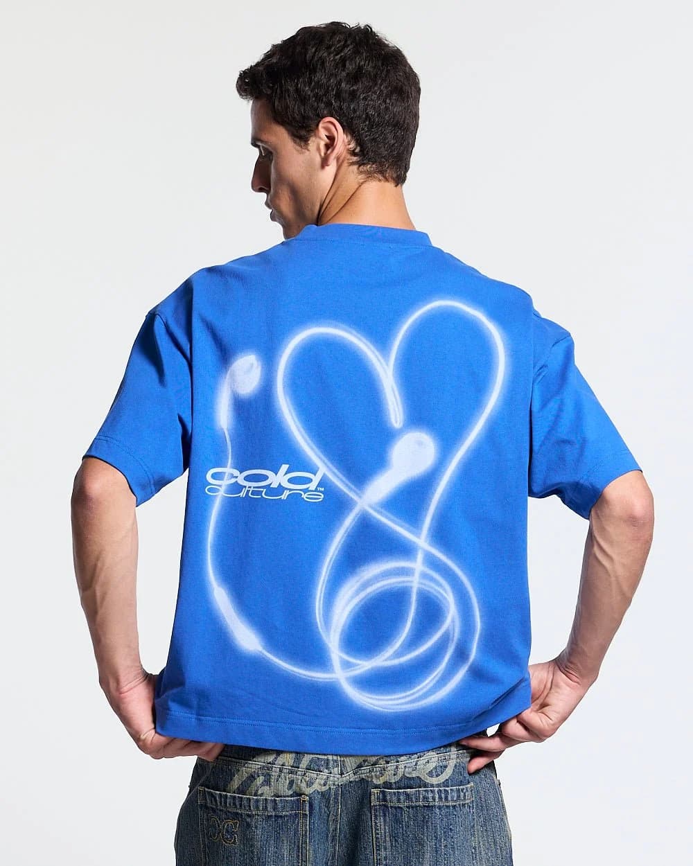 LOVEPODS TEE BLUE 2