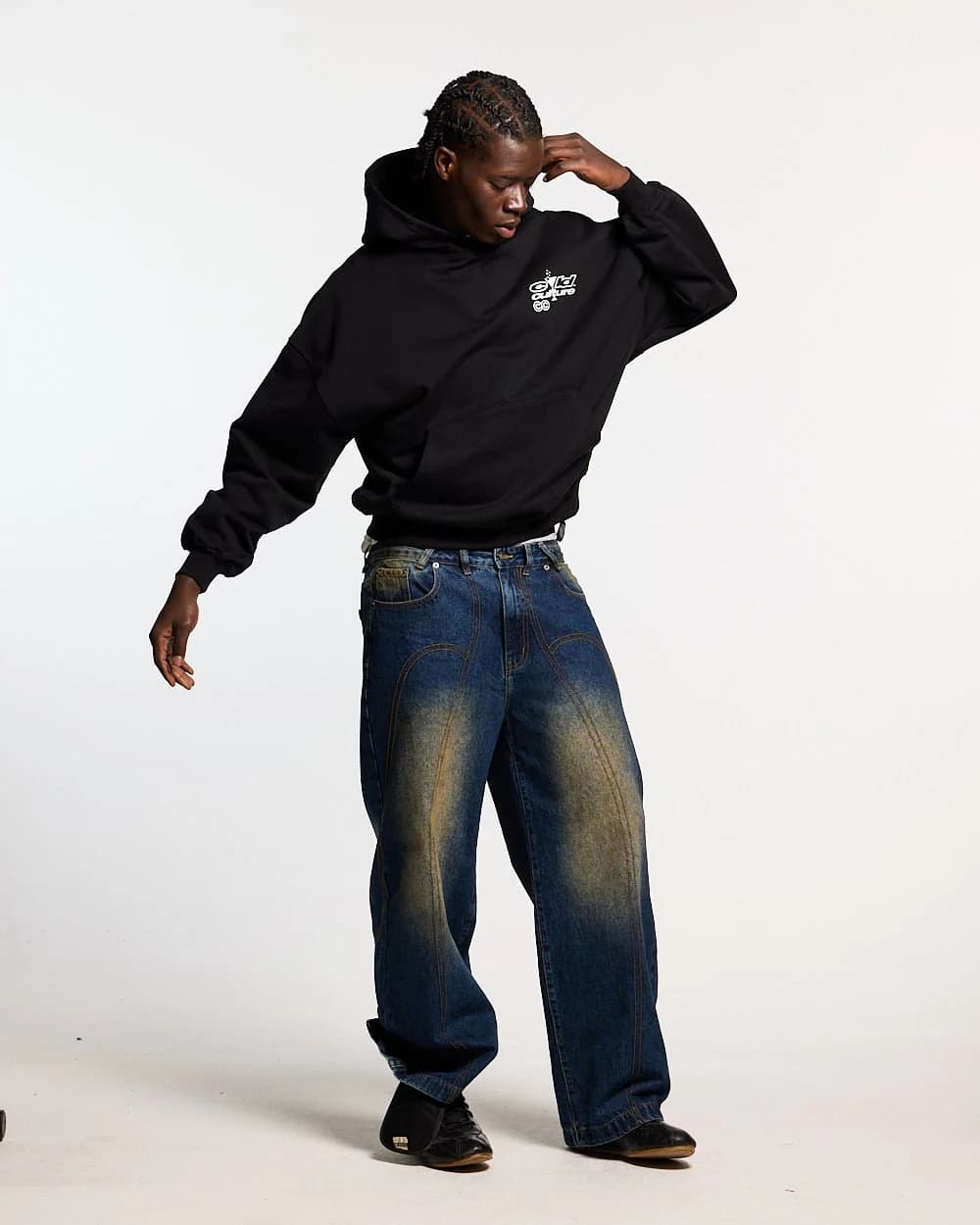 I SWEAR ITS WATER HOODIE BLACK 4