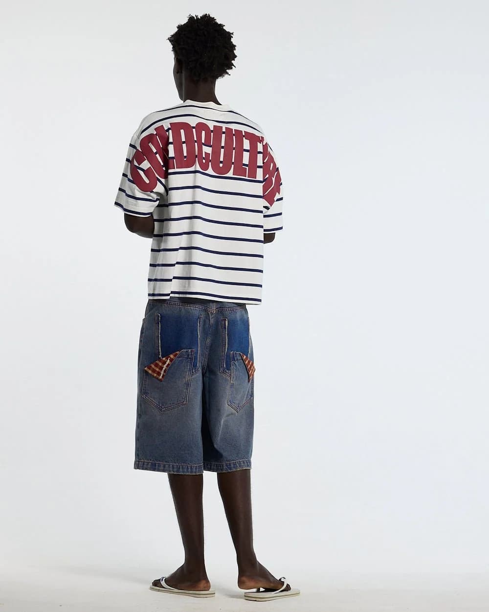 BAY STRIPE TEE WHITE 6