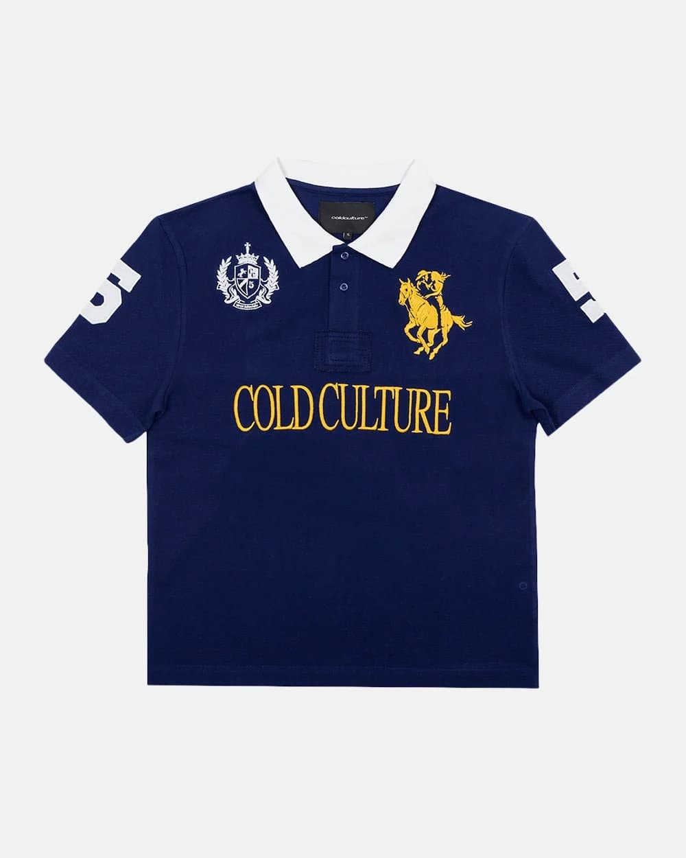 RIDING CLUB POLO NAVY by COLD CULTURE
