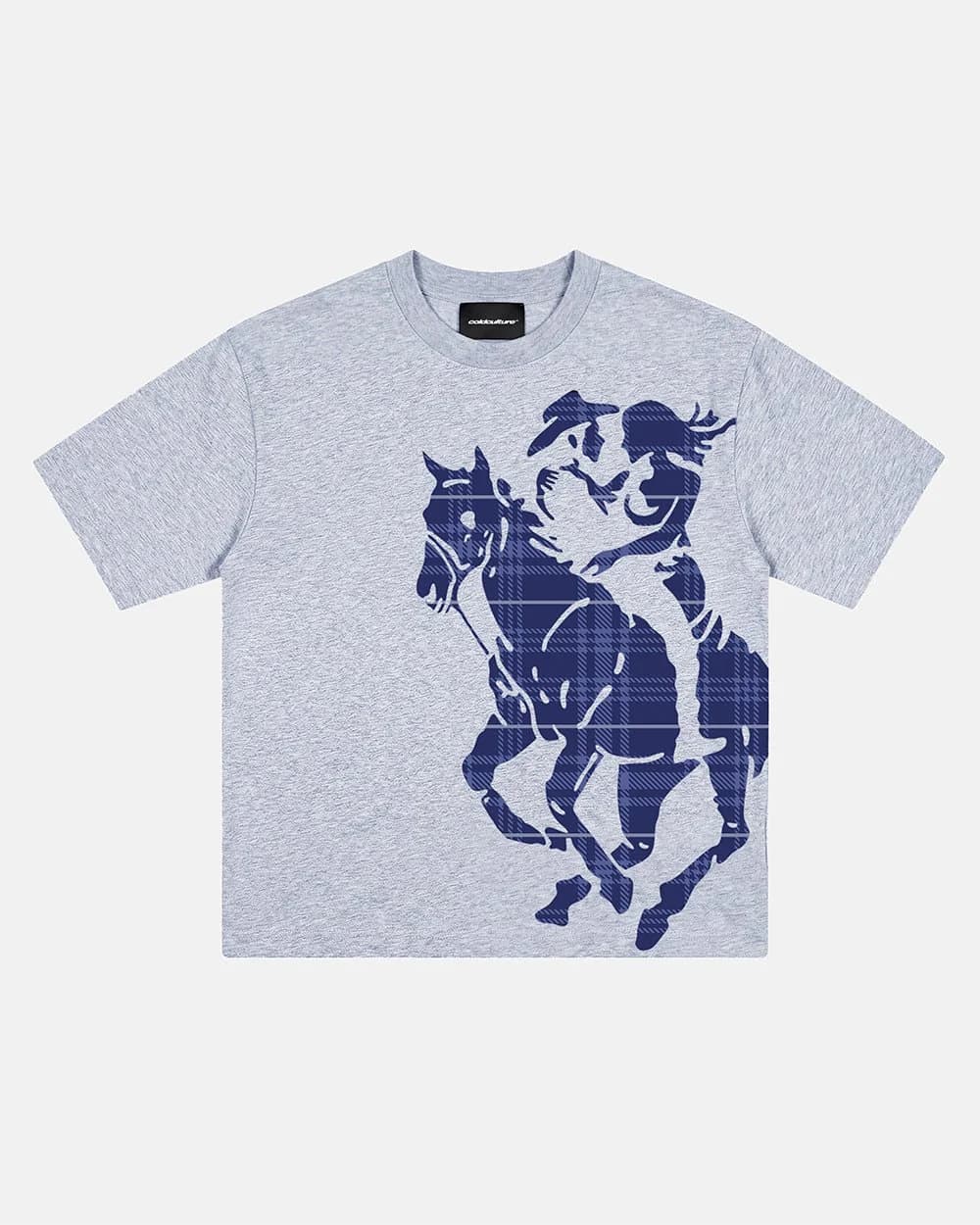 STALLION TEE HEATHER GREY by COLD CULTURE