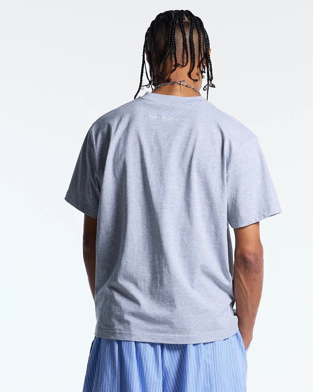 STALLION TEE HEATHER GREY 4
