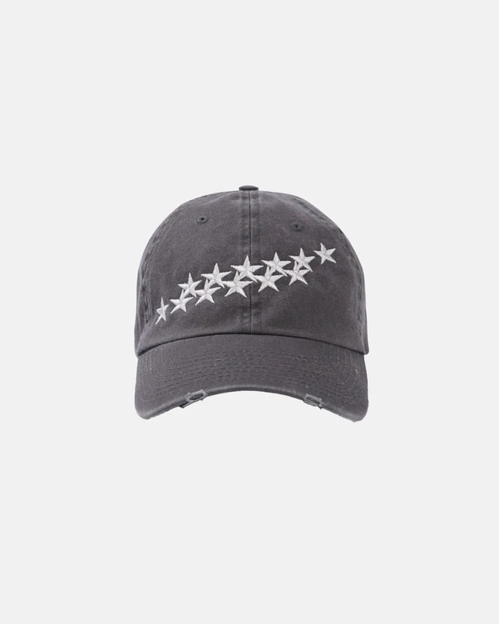 STARS CAP DARK GREY by COLD CULTURE