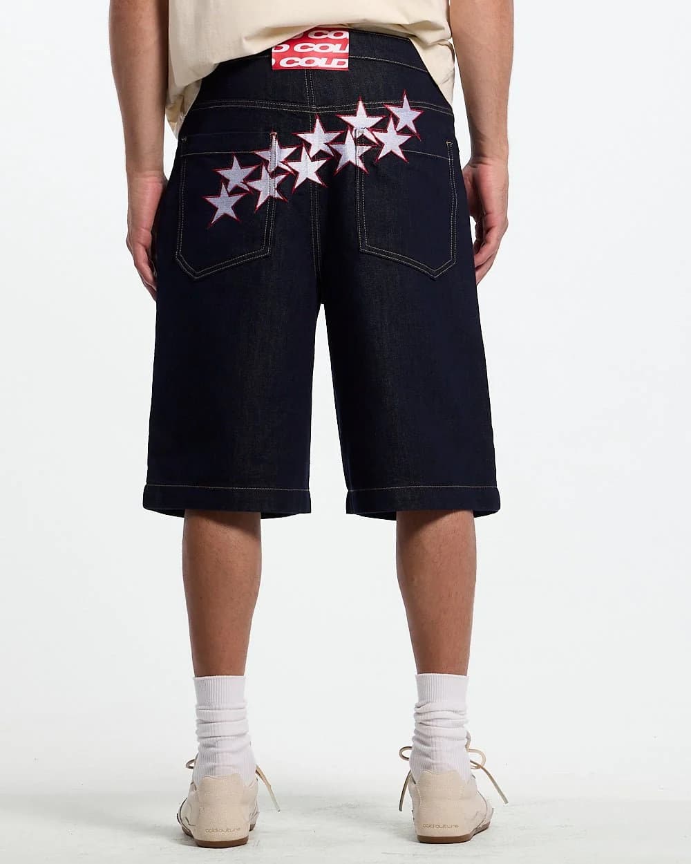 STARS V2 SHORTS RAW DENIM 2