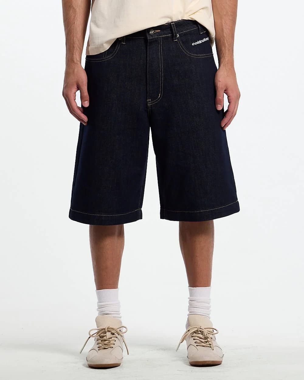 STARS V2 SHORTS RAW DENIM 4