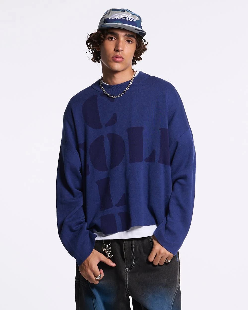 COOL COLD KNIT BLUE 3