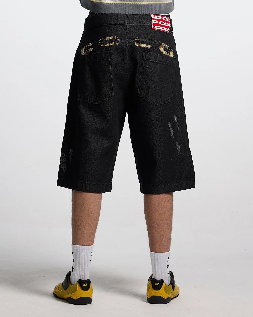 TOXIC SHORTS BLACK DENIM 2