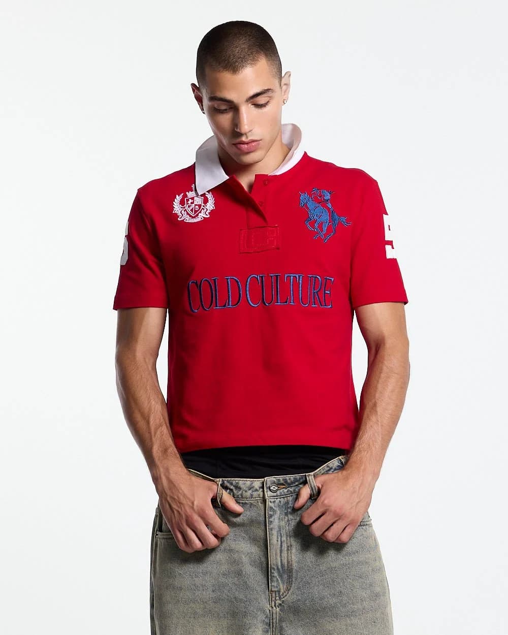RIDING CLUB POLO RED 2