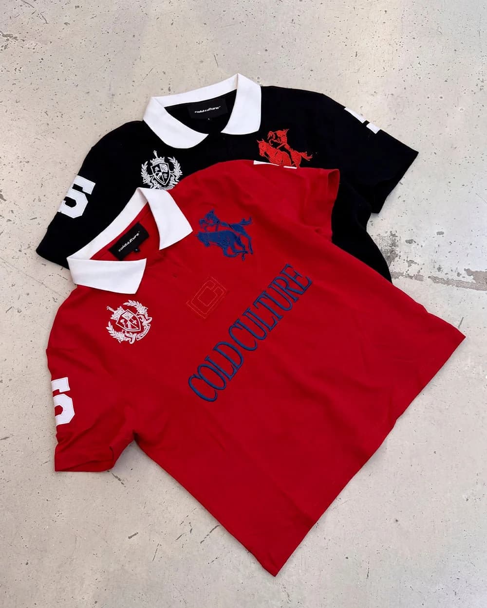 RIDING CLUB POLO RED 13