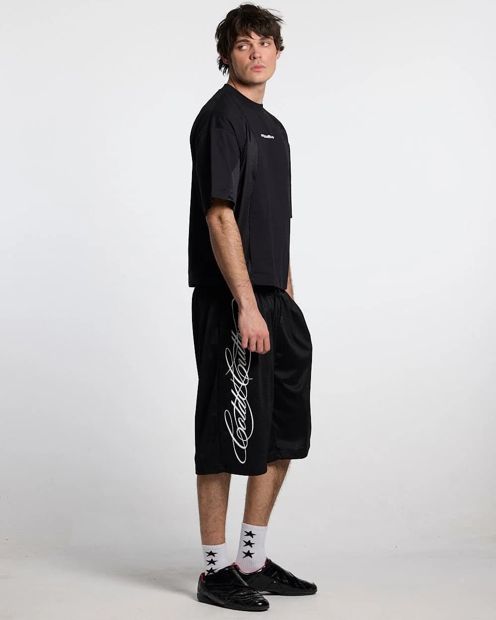 RIOT MESH SHORT BLACK 5