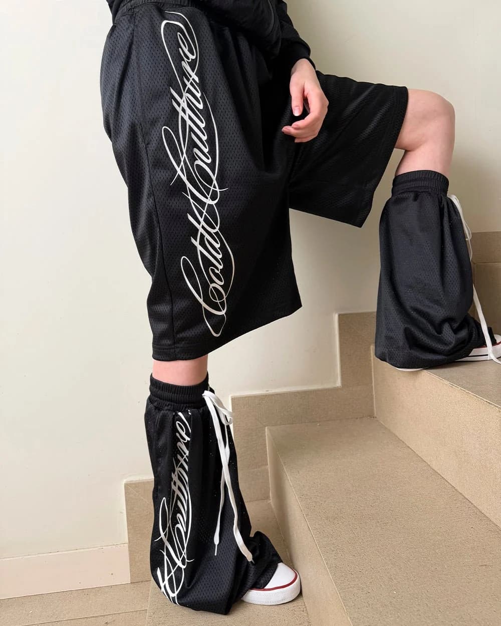RIOT MESH SHORT BLACK 9