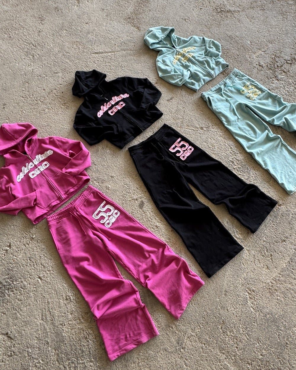 COLLEGE 55 ZIP HOODIE BLUE 7
