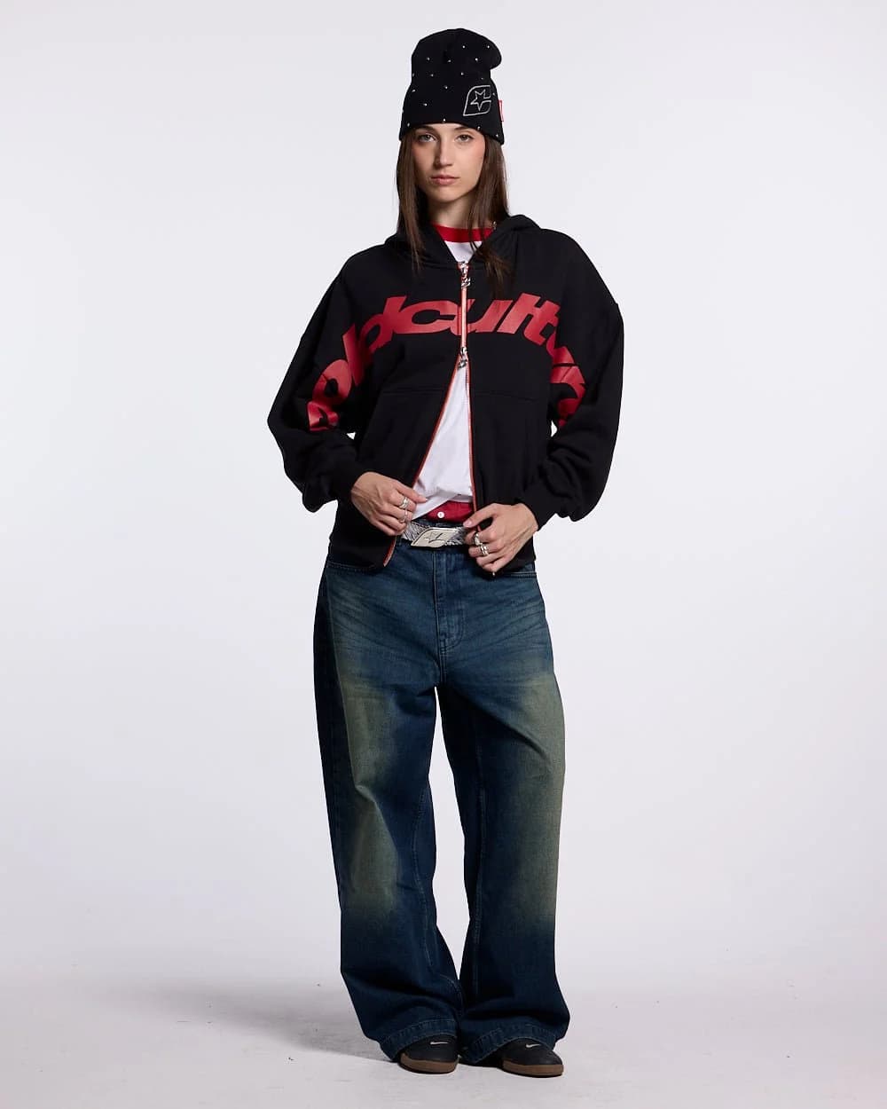 DRIVEN ZIP HOODIE BLACK 5