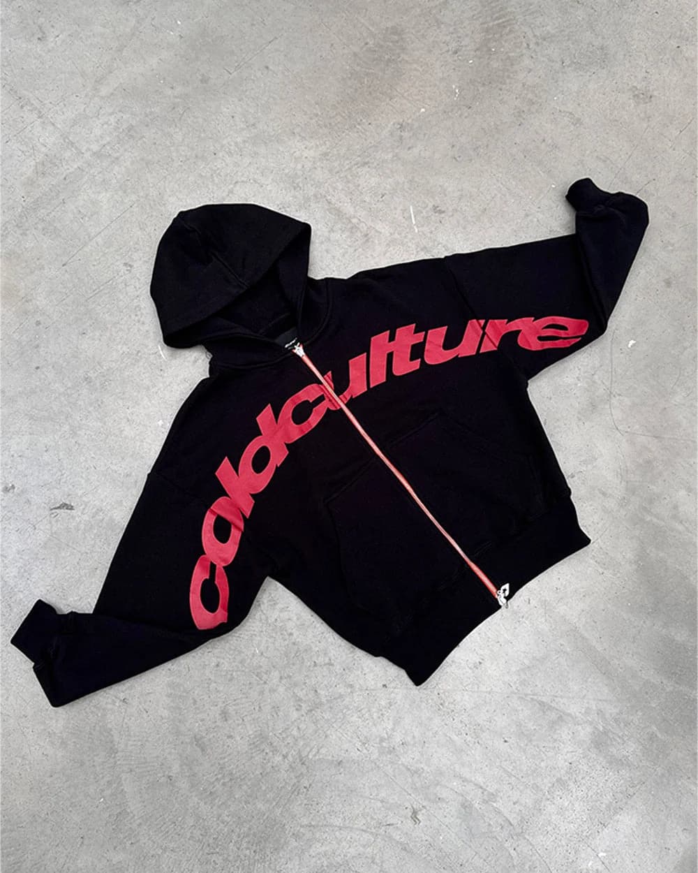 DRIVEN ZIP HOODIE BLACK 8