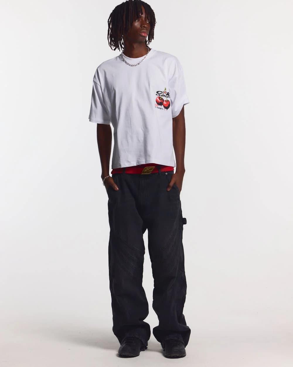 CHERRY TEE WHITE 4