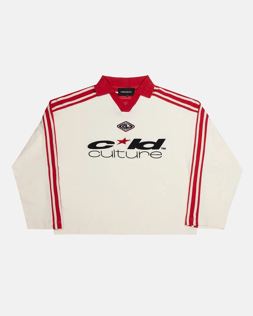 CLASSIC RAW POLO LONGSLEEVE CREAM by COLD CULTURE