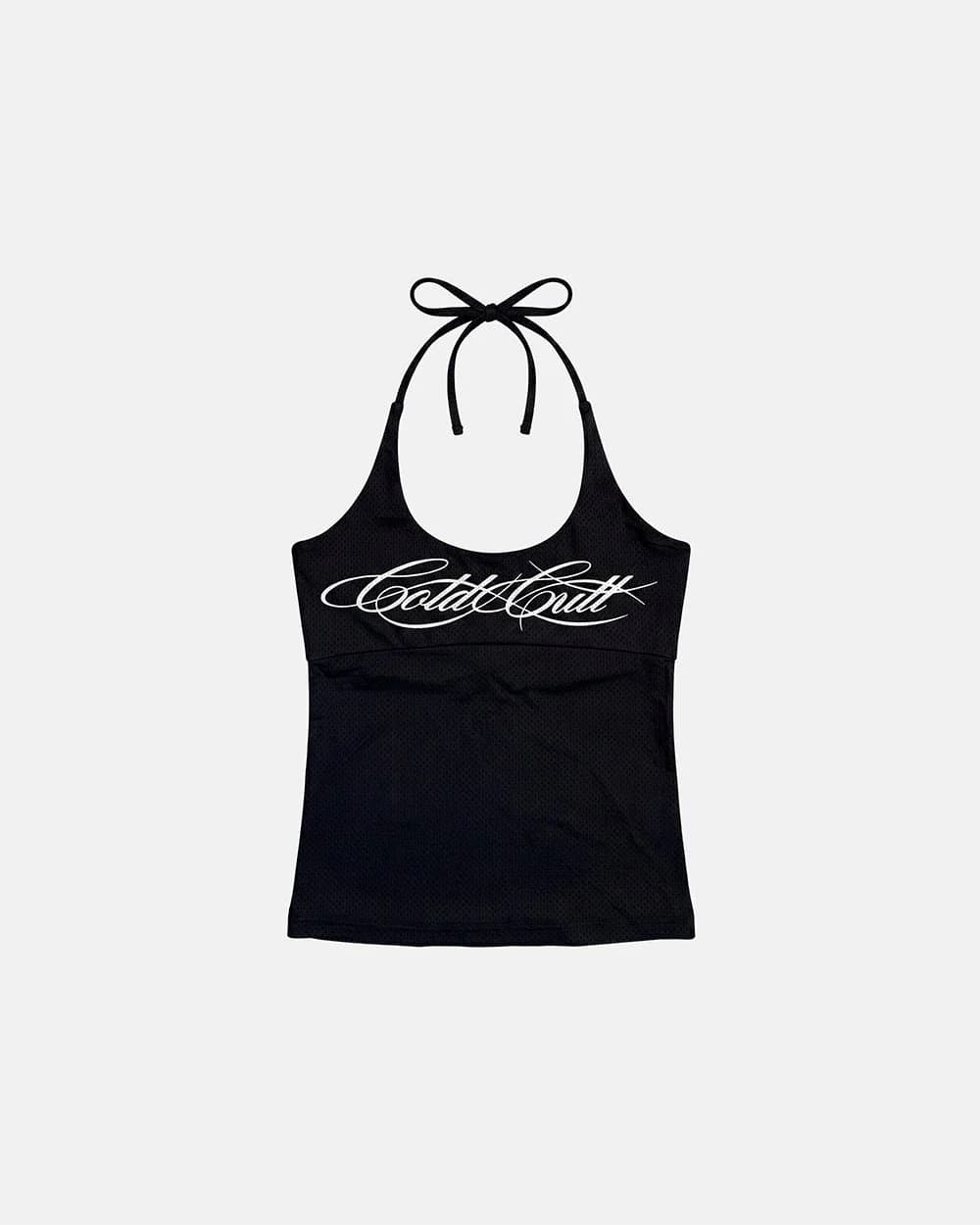 LADY C MESH TOP BLACK 2