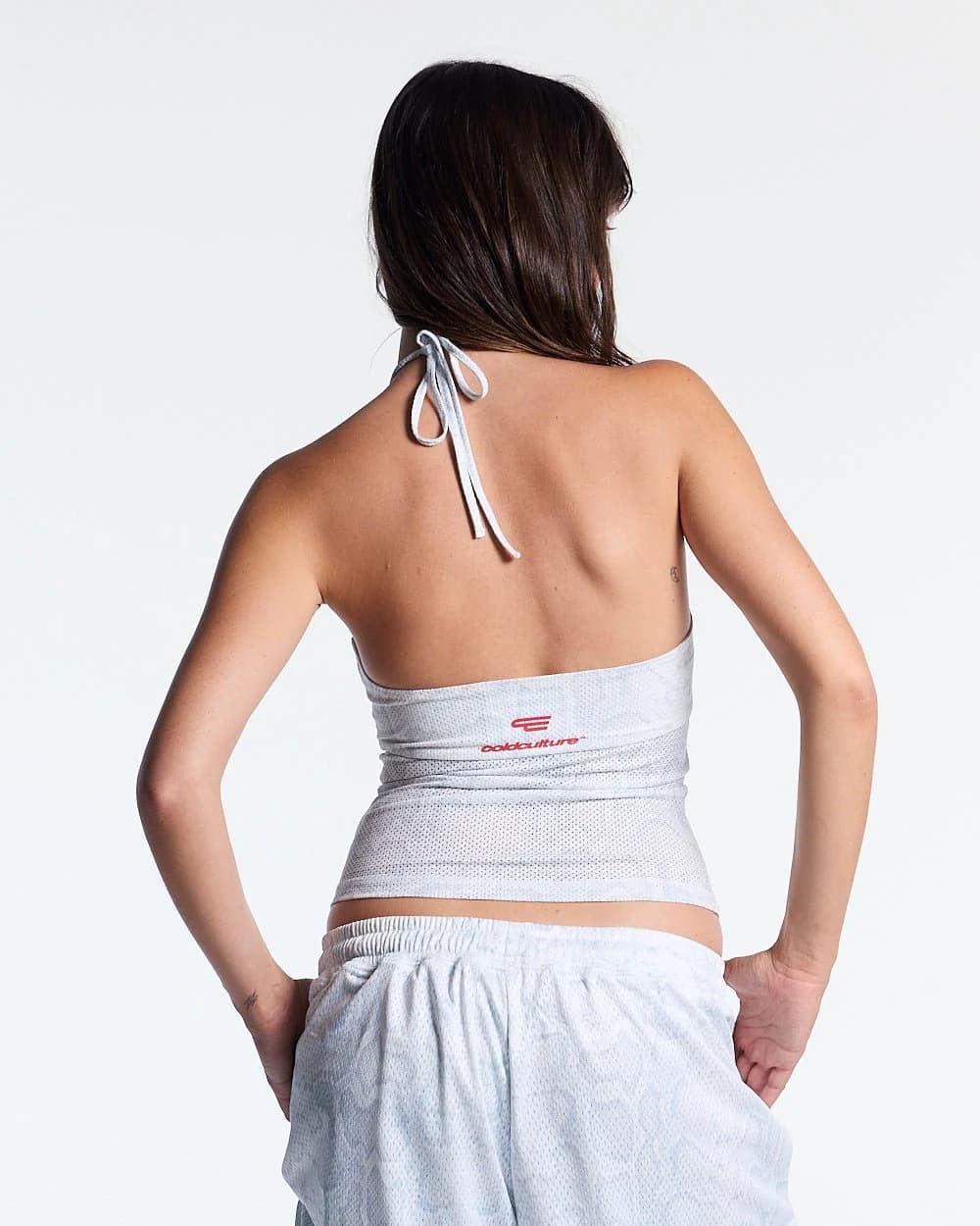 LADY C MESH TOP WHITE 3