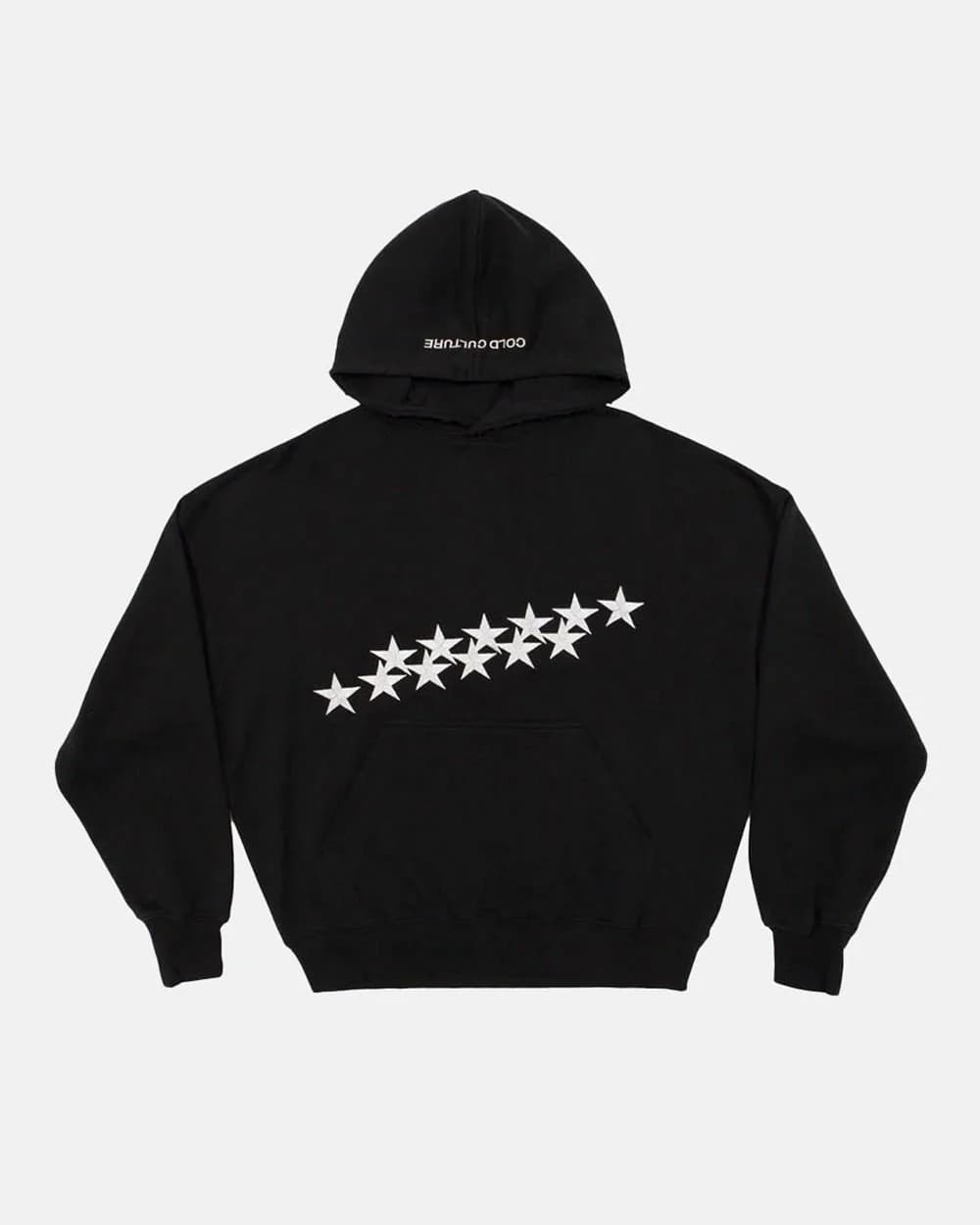 STARS HOODIE BLACK by COLD CULTURE